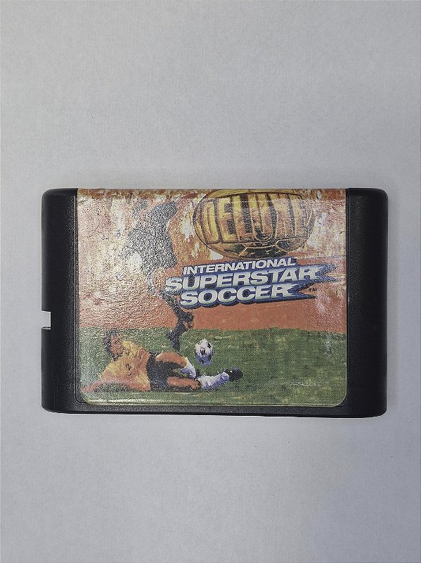 International Superstar Soccer Deluxe - Mega Drive (usado) PARALELA