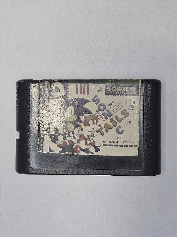 Sonic The Hedgehog 2 - Mega Drive (usado) PARALELA