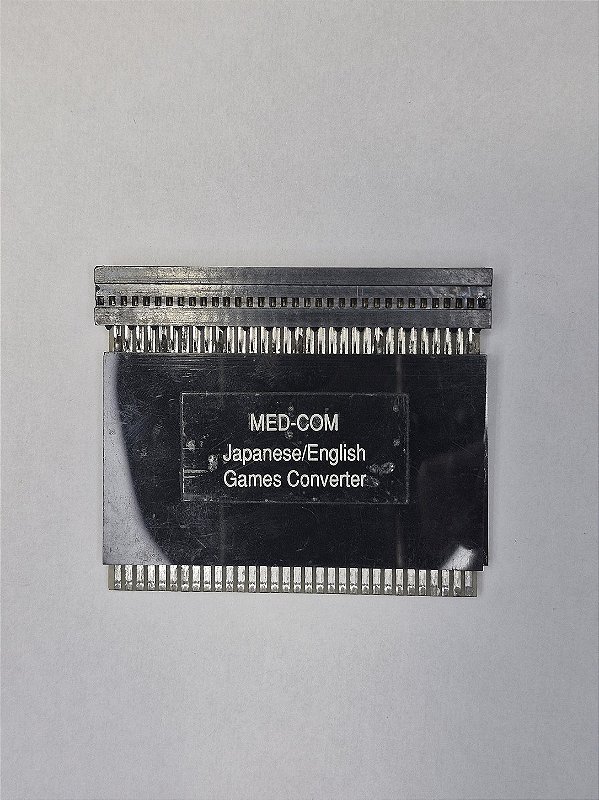 Adaptador Conversor De Cartucho Japonês Para Mega Drive Americano