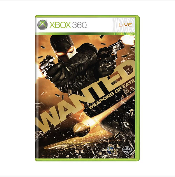 Wanted Weapons Of Fate - Xbox 360 (Usado)
