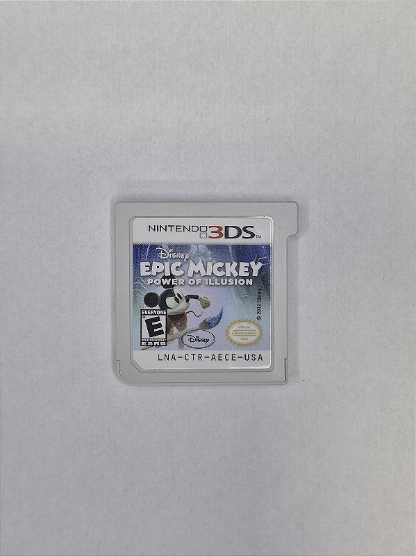 Epic Mickey: Power of Illusion - 3DS (usado) (SOMENTE O CARTUCHO)