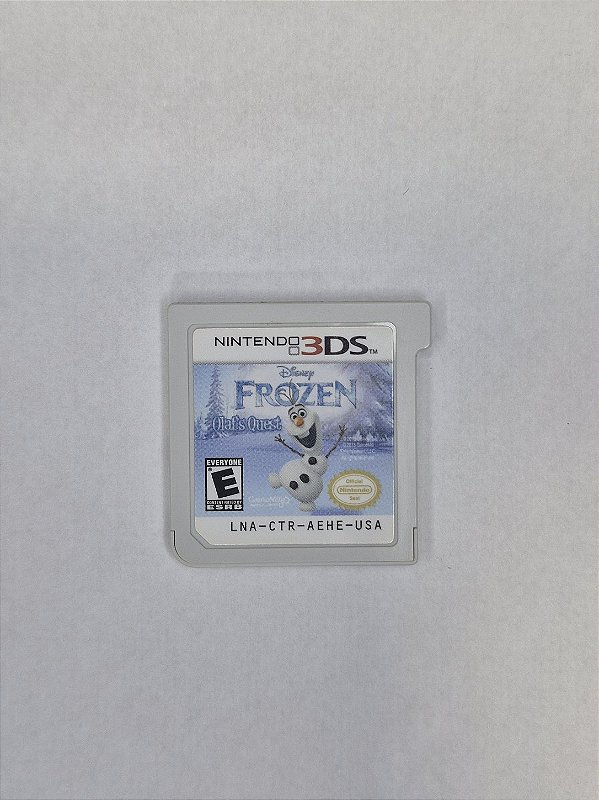 Frozen Olaf's Quest - 3DS (usado) SOMENTE O CARTUCHO
