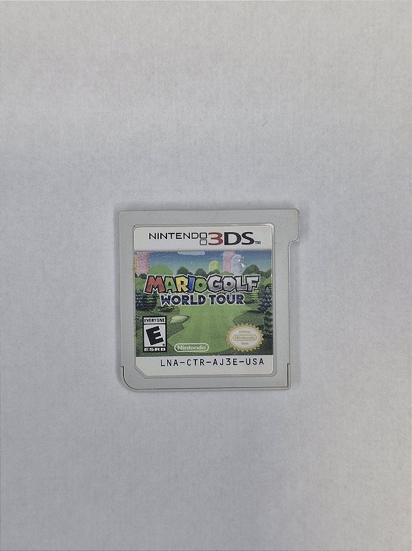 Mario Golf World Tour - 3DS (usado) SOMENTE O CARTUCHO