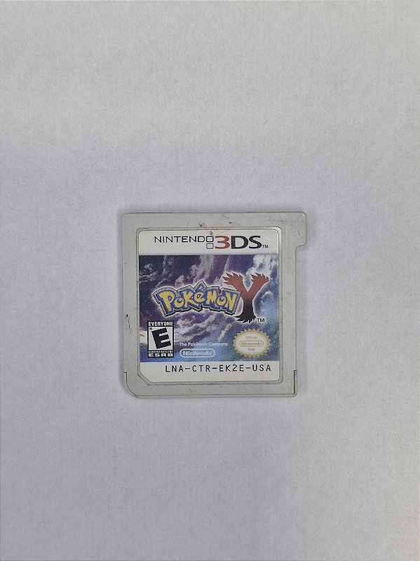 Pokémon Y - 3DS (usado) SOMENTE O CARTUCHO