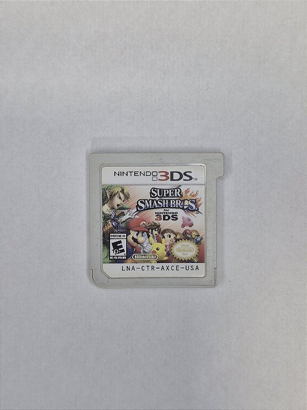 Super Smash Bros - 3DS (usado) SOMENTE O CARTUCHO