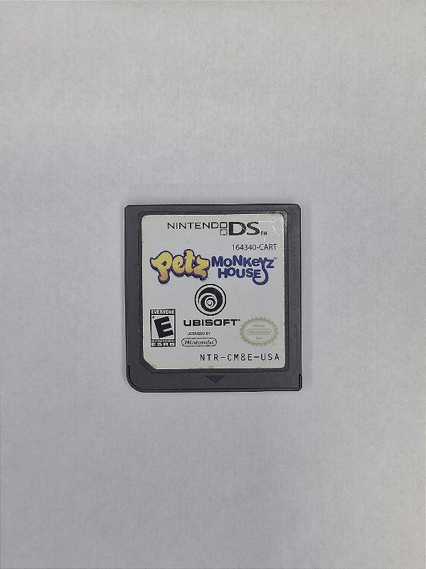 Petz Monkeyz House - Ds (usado) SOMENTE CARTUCHO