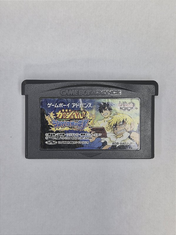 Konjiki No Gash Bell The Card Battle - Gameboy Advance (usado) SOMENTE CARTUCHO