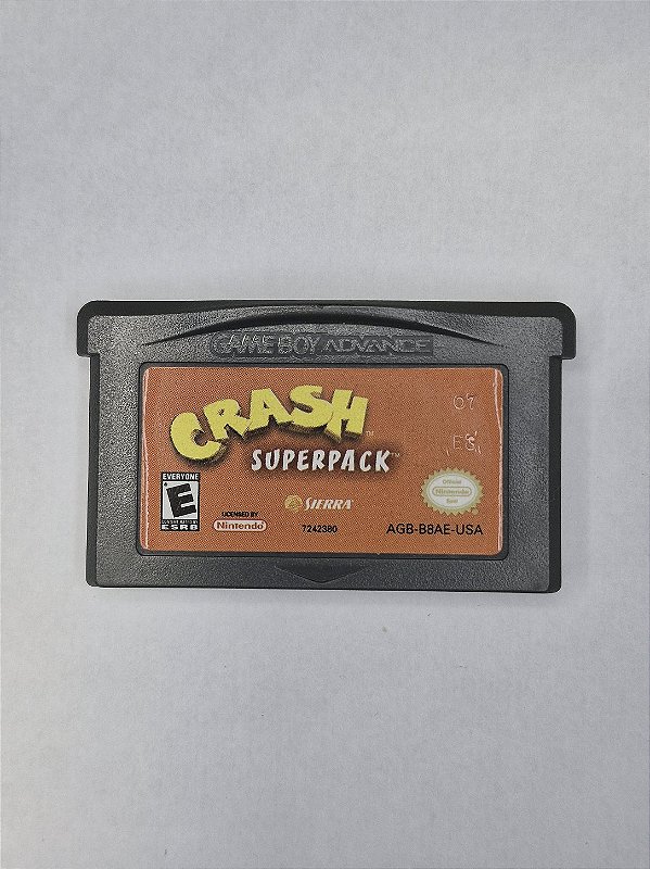 Crash Superpack - Game Boy Advance (usado) SOMENTE CARTUCHO