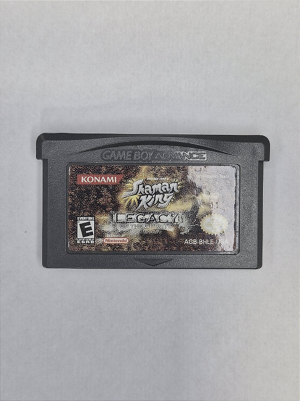 Shonen Jump's Shaman King: Legacy of the Spirits, Sprinting Wolf - Game Boy Advance (usado) SOMENTE CARTUCHO