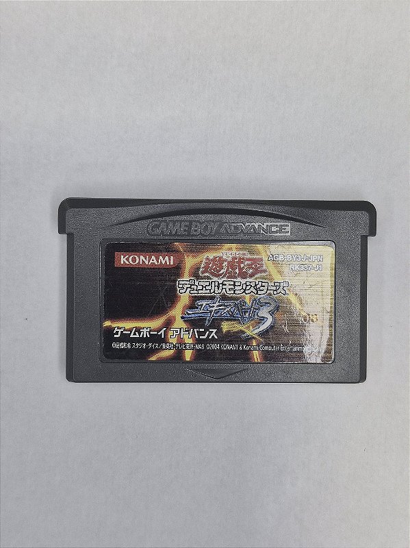 Yu-Gi-Oh! Duel Monsters Expert 3 -Game Boy Advance (usado) SOMENTE O CARTUCHO