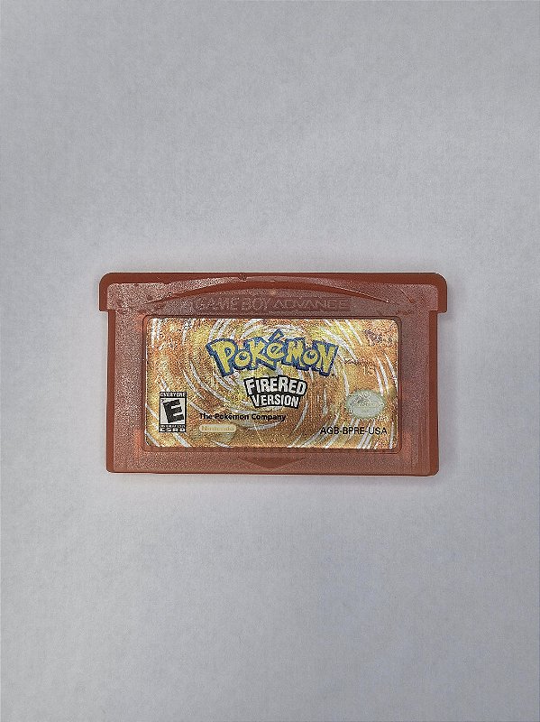 Pokémon Fire Red Version - Game Boy Advance (usado) SOMENTE O CARTUCHO