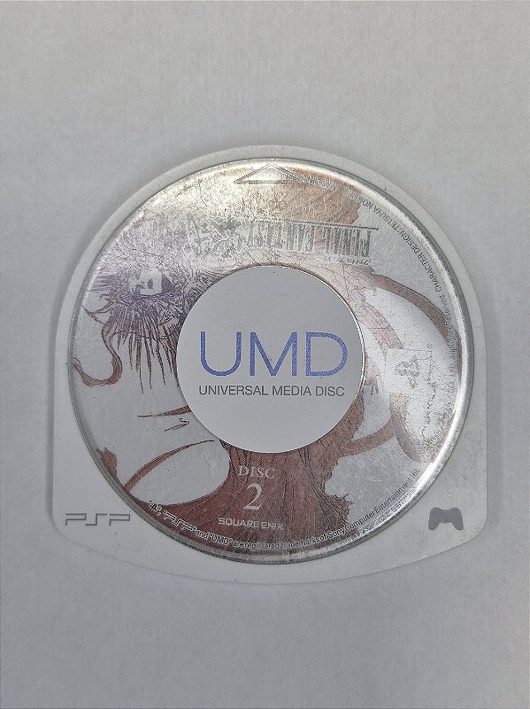 Final Fantasy Type 0 - Psp (Usado) SOMENTE O CD DISC 2