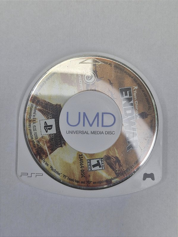Tom Clancy's Endwar - PSP (Usado) SOMENTE CD