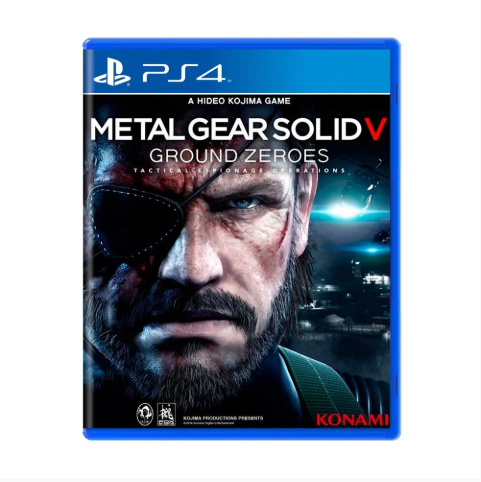 Metal Gear Solid V: Ground Zeroes - PS4 (usado)