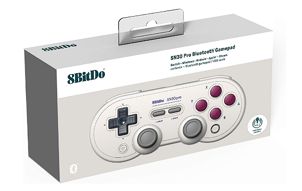 Controle 8bitdo Sn30 Pro Bluetooth (usado)