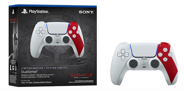 Controle sem fio DualSense God of War Sony
