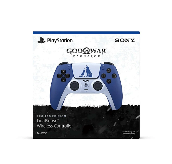 Controle sem fio DualSense Edição limitada God of War Ragnarok (usado)