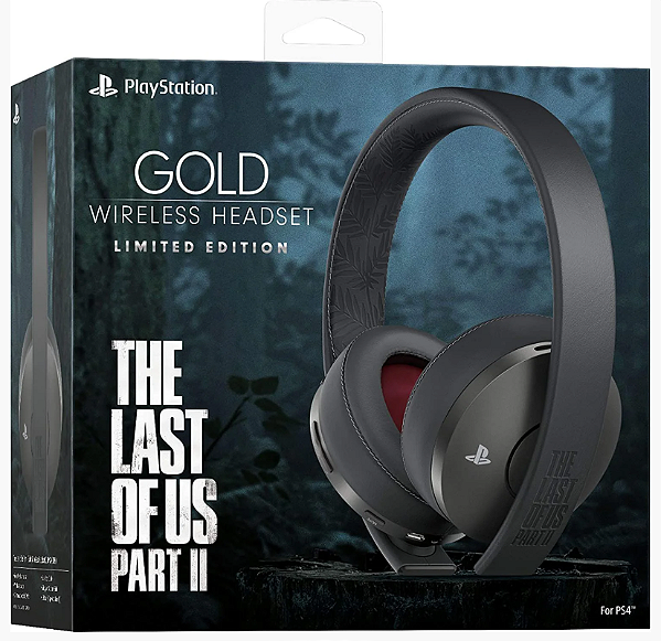 Sony Headset Playstation Wireless Edição Limitada Last Of Us Gold Series (usado)