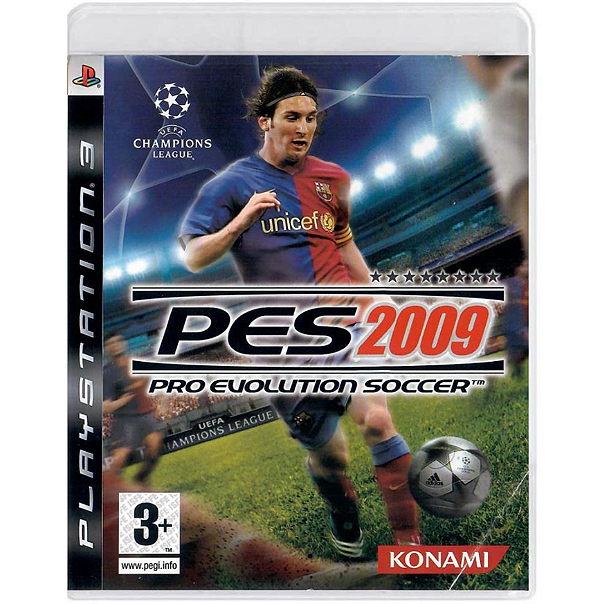PES 2009 - PS3 (usado)