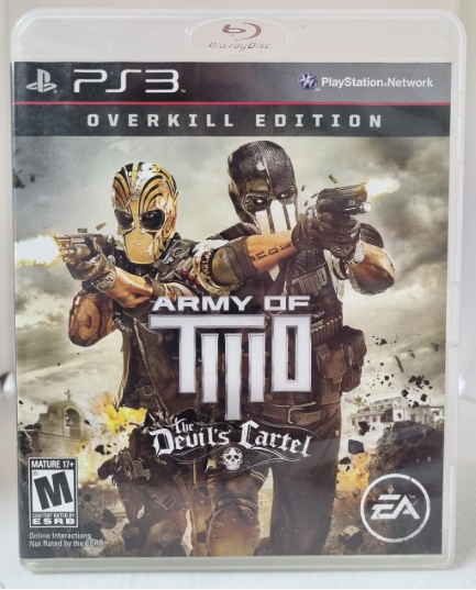 Army Of Two The Devil's Cartel - PS3 (usado)
