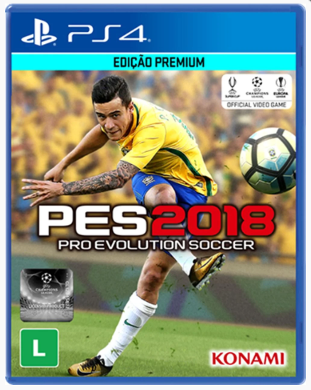 PES 2018 Pro Evolution Soccer - PS4 (usado)