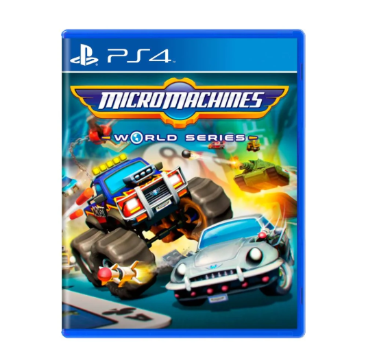 Micro Machines World Series - PS4 (usado)