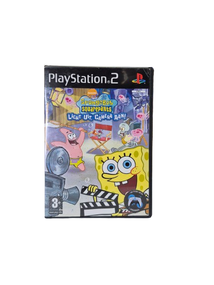 SpongeBob SquarePants Lights Camera Pants - PS2 (usado) (EUROPEU)