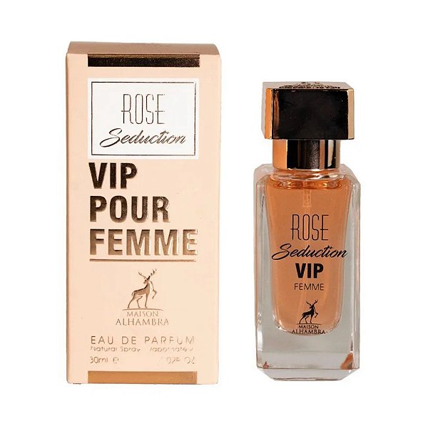Perfume Rose Seduction Vip Pour Femme (Ref. Olfativa 212 vip rosé) – 30ml