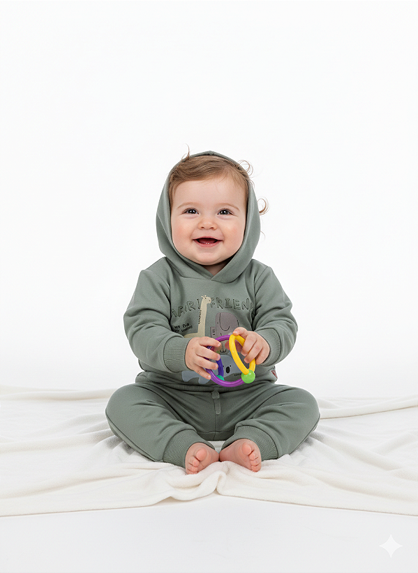 CONJUNTO INFANTIL LIVY INVERNO SAFARI