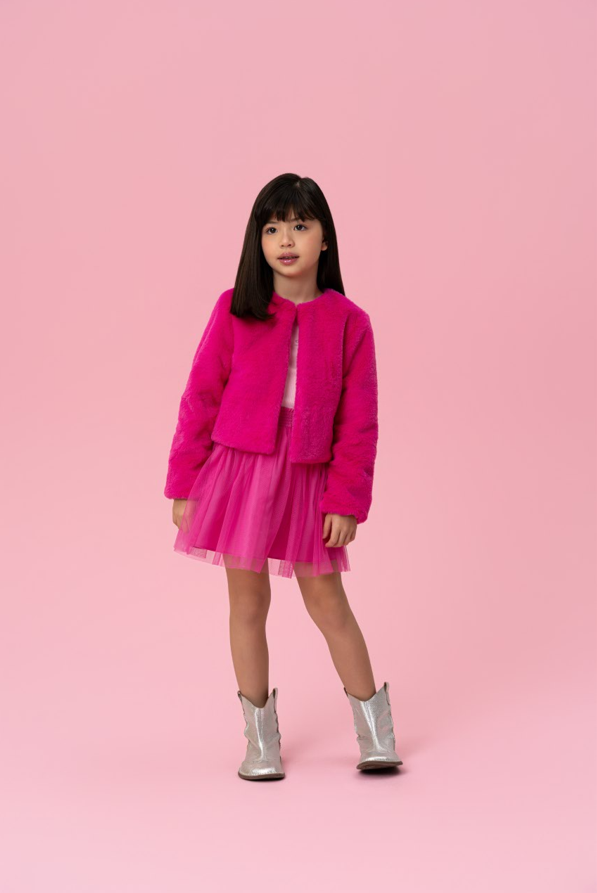 CASACO INFANTIL MON SUCRÉ INVERNO PELUCIA