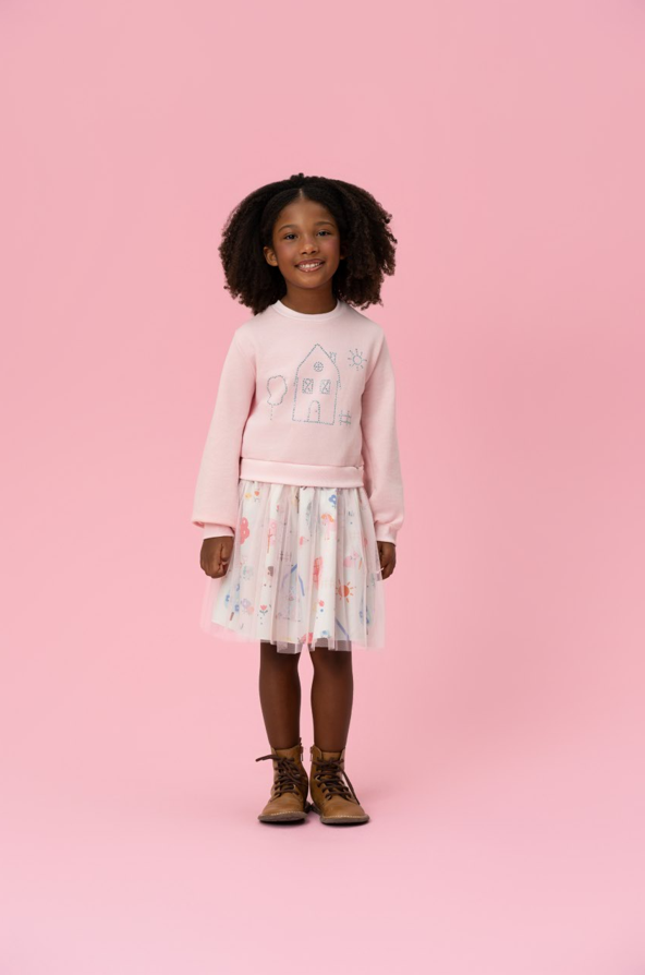 VESTIDO INFANTIL MON SUCRÉ INVERNO FAZENDINHA