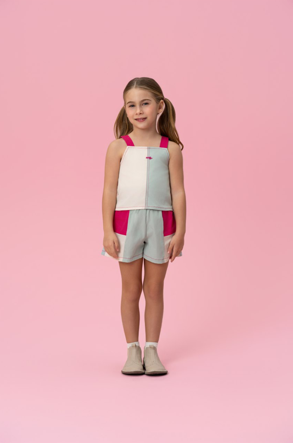 CONJUNTO INFANTIL MON SUCRÉ TRI COLOR