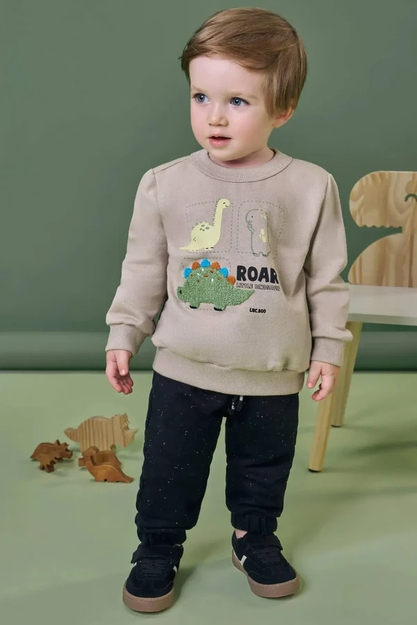 CONJUNTO LUC BOO BLUSÃO E CALÇA JOGGER EM MOLETOM BOTONÊ – 92116