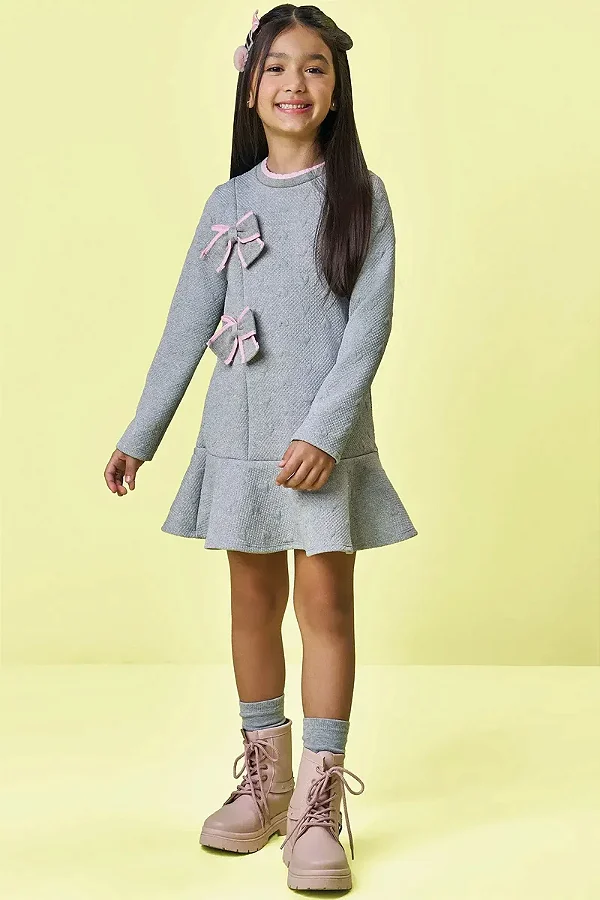 VESTIDO KUKIÊ EM MALHA MATELASSÊ – 90820