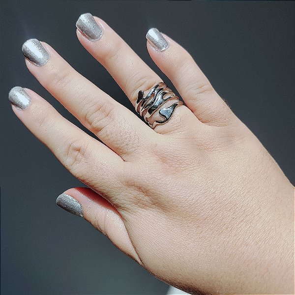 Anel Diana em Aço Inox