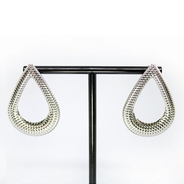 Brinco Anukis Maxi Gota em Aço Inox