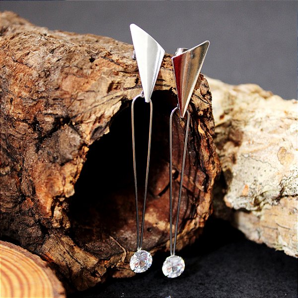 Brinco Chandra em Aço Inox