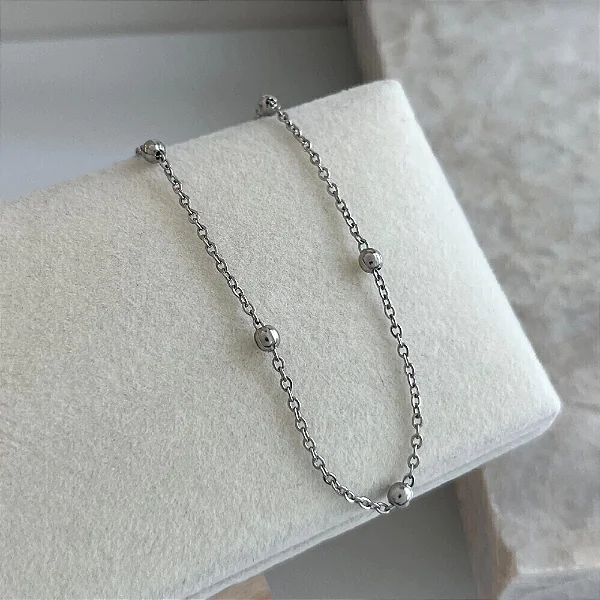 Pulseira Shanti em Aço Inox