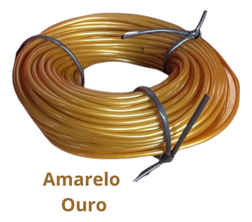 5 Rolos Fio Plástico Pvc Cordinha Cadeira De Área Reforçada