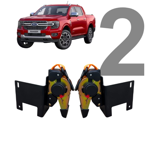 Catraca Fixa - Ranger (2024-2026) – Kit 2 Unidades | RastroFix