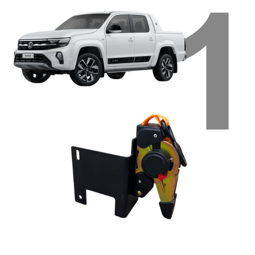 Catraca Fixa - Amarok (2010-2026) – Kit 1 Unidade | RastroFix