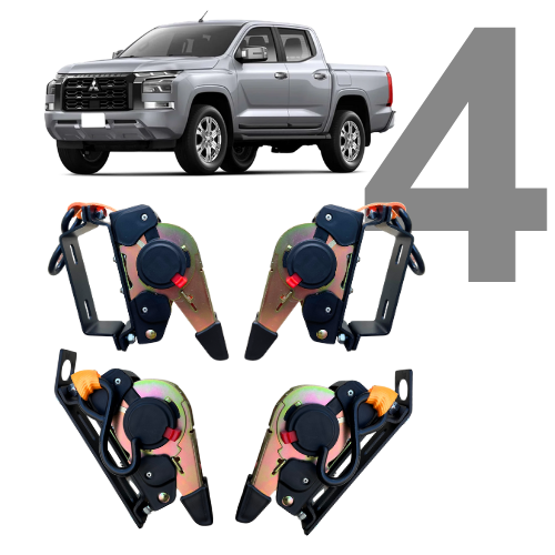 Catraca Fixa - Nova Triton (2026) – Kit 4 Unidades | RastroFix