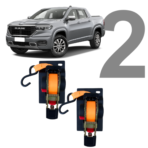 Catraca Fixa - Rampage (2023-2026) – Kit 2 Unidades | RastroFix