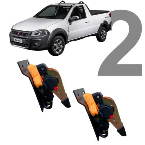 Catraca Fixa - Strada (2013-2020) – Kit 2 Unidades | RastroFix