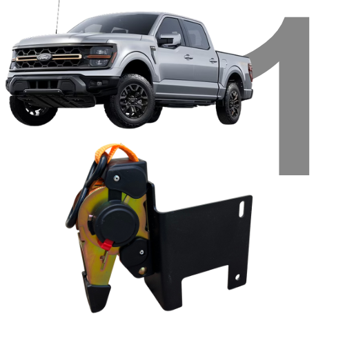 Catraca Fixa - F-150 (2023-2026) – Kit 1 Unidade | RastroFix