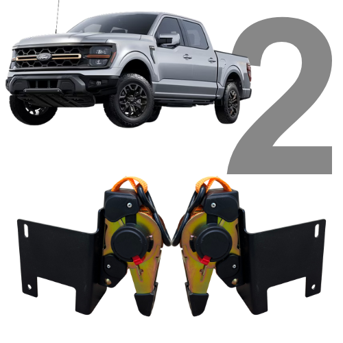 Catraca Fixa - F-150 (2023-2026) – Kit 2 Unidades | RastroFix