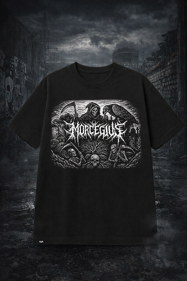 Camiseta Oversized- Ciclo Dos Abutres