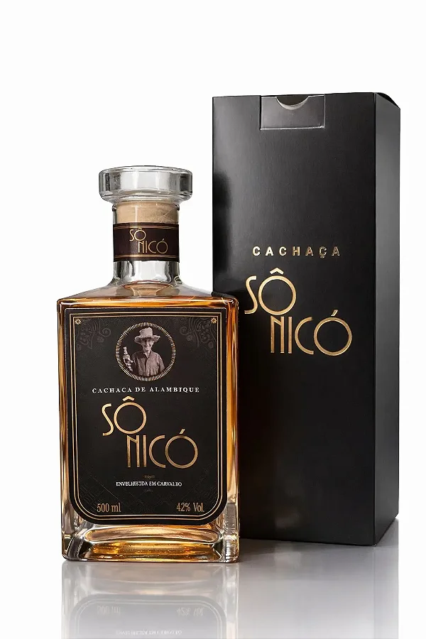 Cachaça Sô Nicó Premium — 500 ml