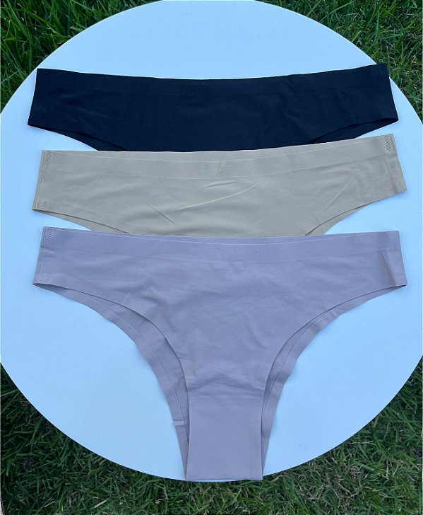 Calcinha Cortada a Laser Sem Costura Conforto