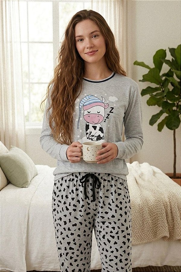 Pijama Longo Moo